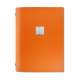 Menu Karte A4 BIND orange (ohne Sichtmappen)