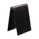 PVC Tafel EASY 15x21cm schwarz/bordeaux