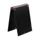 PVC Tafel EASY 15x21cm schwarz/bordeaux