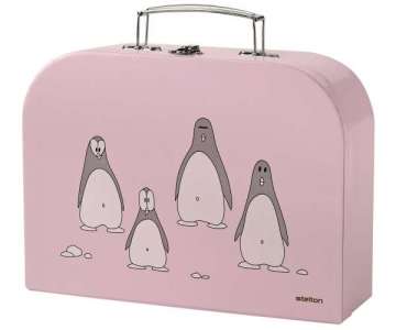 Penguin Kinderbesteck, rosa