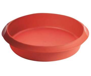 Backform Cake rund rot, 24 cm