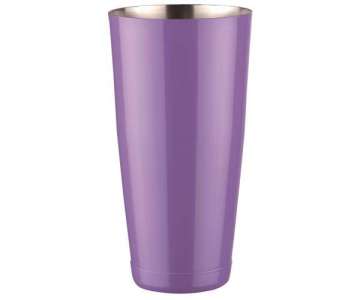 Boston Shaker Edelstahl violett 900ml