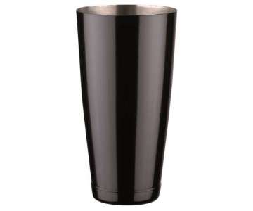 Boston Shaker Edelstahl schwarz 900ml