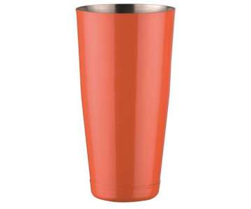 Boston Shaker Edelstahl orange 900ml