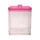 MeeMe Vorratsdose mittel transparent/fuchsia 1,4 lt.