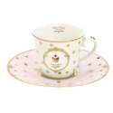 Dots&Cupcakes Teetasse m. Unterteller 200 ml