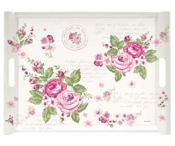 Jardin Secret Tablett m. Griffen 45x31 cm