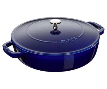 Braiser dunkelblau 3.7 lt., 28 cm