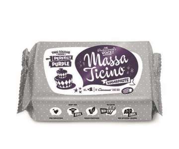 Massa Ticino Zucker Modelliermasse, violett, 250 gr