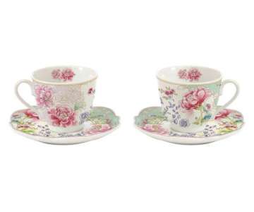 Chinoiserie 2er Set Espressotasse 80 ml in GK