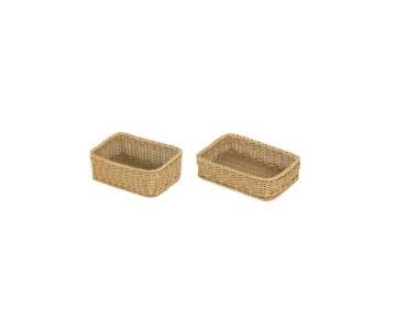 Korb GN 1/4, h-beige, 26,5x16x10 cm