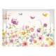 Fleurs des Champs Tablett m. Griffen 40x27 cm