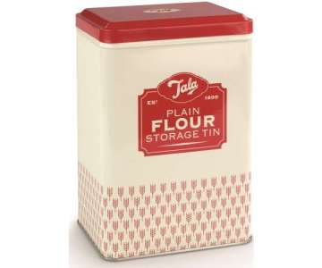 Aufbewahrungsdose Plain Flour, rot