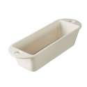 Cakeform rechteckig in GB, 31.5x10.7x7.1 cm, creme