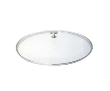 Glasdeckel zu Wok 30cm