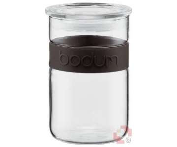 Bodum Vorratsglas Presso schwarz