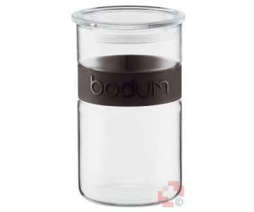 Bodum Vorratsglas Presso schwarz