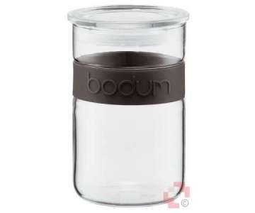 Bodum Vorratsglas Presso schwarz