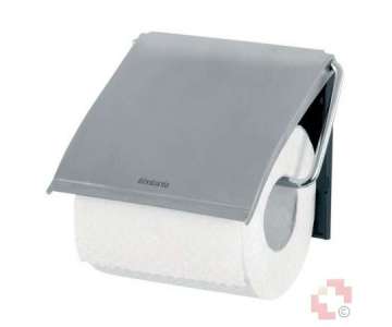 Brabantia WC-Papierhalter matt steel