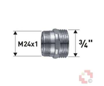 Neoperl Reduktion M24x1x3/4\"