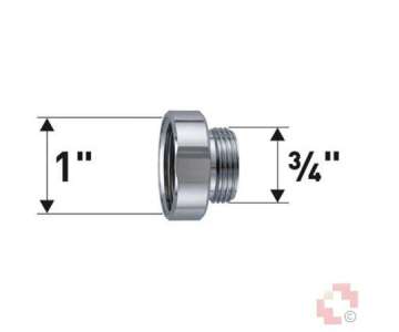 Neoperl Reduktion 1\"x 3/4\"