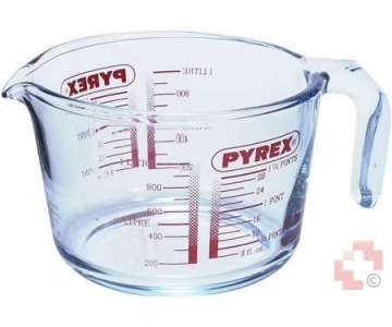 Pyrex Messkrug  mit Griff Pyrex