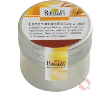 Birkmann Lebensmittelfarbe braun 10g