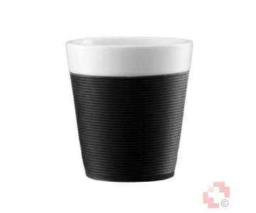 Bodum Tasse Bistro Porzellan schwarz