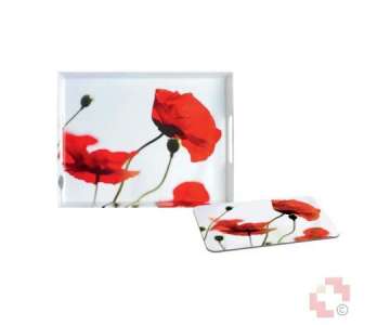 Emsa Tablett Corn Poppies 50x37cm