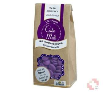 Birkmann Cake Melts lila 250g