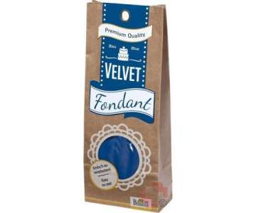 Birkmann Rollfondant Velvet blau