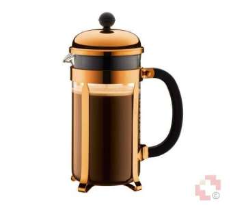 Bodum Kaffeebereiter Chambord Kupfer