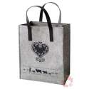 Steinlin Shopper-Tasche Alpaufzug Filz