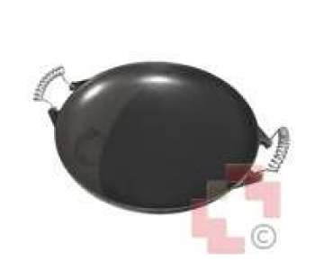 Outdoorchef Wok Gusseisen schwarz