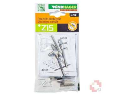 Windhager IS Federstift Montage Set