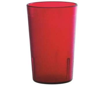 Polycarbonat Becher rot 236ml