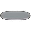 Glas Sensation Platte oval schmal 50x16cm