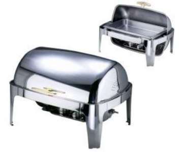 Chafing Dish mit Roll Top-Deckel