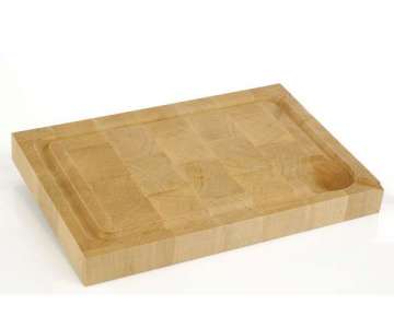 Hackblock Buche 30x20x3 cm