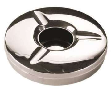 Windascher m. Deckel D:12cm ,H:2,2cm,poliert,18/10