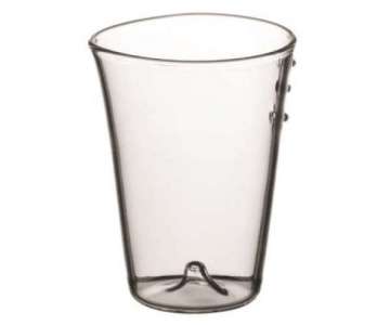 Glasminiatur AMUSE 0,11L, D:6cm, H:7,5cm