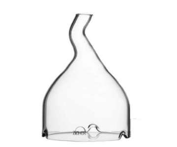 Glaswindlicht klar, D:9cm, H:12-13cm