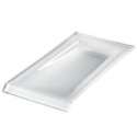 Glasteller MODUL 22,5x11cm, milchig