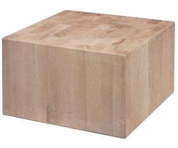 Hackblock Weissbuche ohne Untergestell 30 x 30 x 20 cm