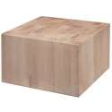 Hackblock Weissbucheohne Untergestell 50 x 50 x 30 cm