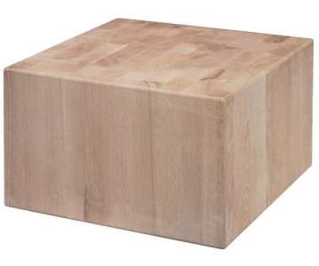 Hackblock Weissbucheohne Untergestell 50 x 50 x 30 cm