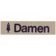 Wortschild DAMEN