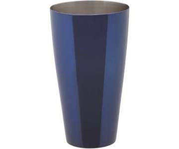 Boston Shaker 900ml, Edelstahl, blau