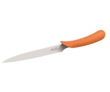 Universalmesser keramik weiss/orange 21 cm