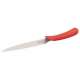 Universalmesser m. Wellenschliff keramik weiss/rot 21 cm